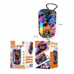 Caixa de  Som com Led 10W Altomex AL-8329 /USB/TF/TWS